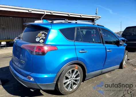 2017 Toyota Rav4 Limited z USA, uszkodzony, nr VIN 2T3DFREV5HW610153